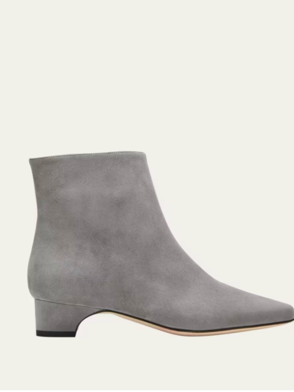 MANOLO BLAHNIK Tolarc Suede Zip Booties - excellent condition!